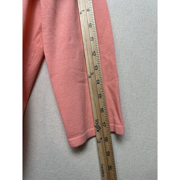 R.Q.T. Sz M Peach Boat Neck with Fold Down Neck Dragon Fly Broach NWT Feminine - Picture 11 of 13